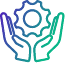 End-to-end AI lifecycle icon